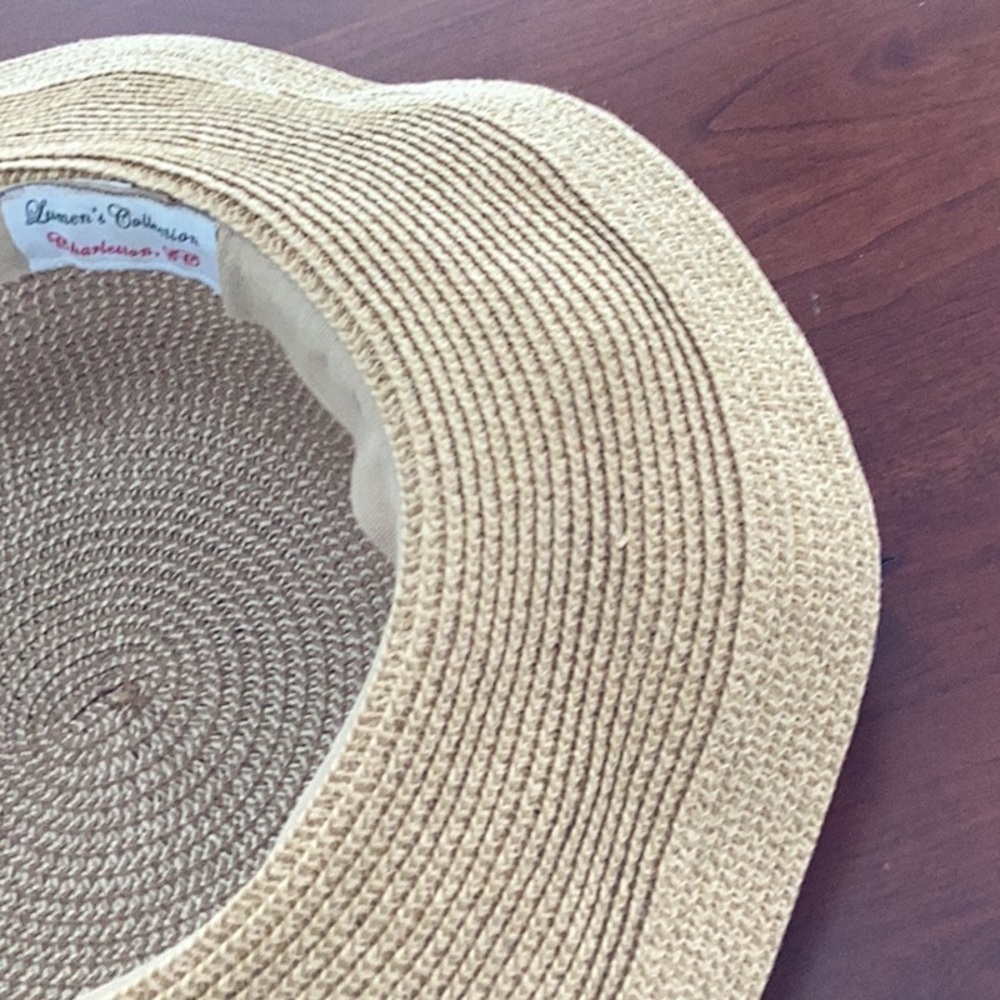 Lumen's Collection Charleston SC Classic Straw Hat, one size - Picture 7 of 10